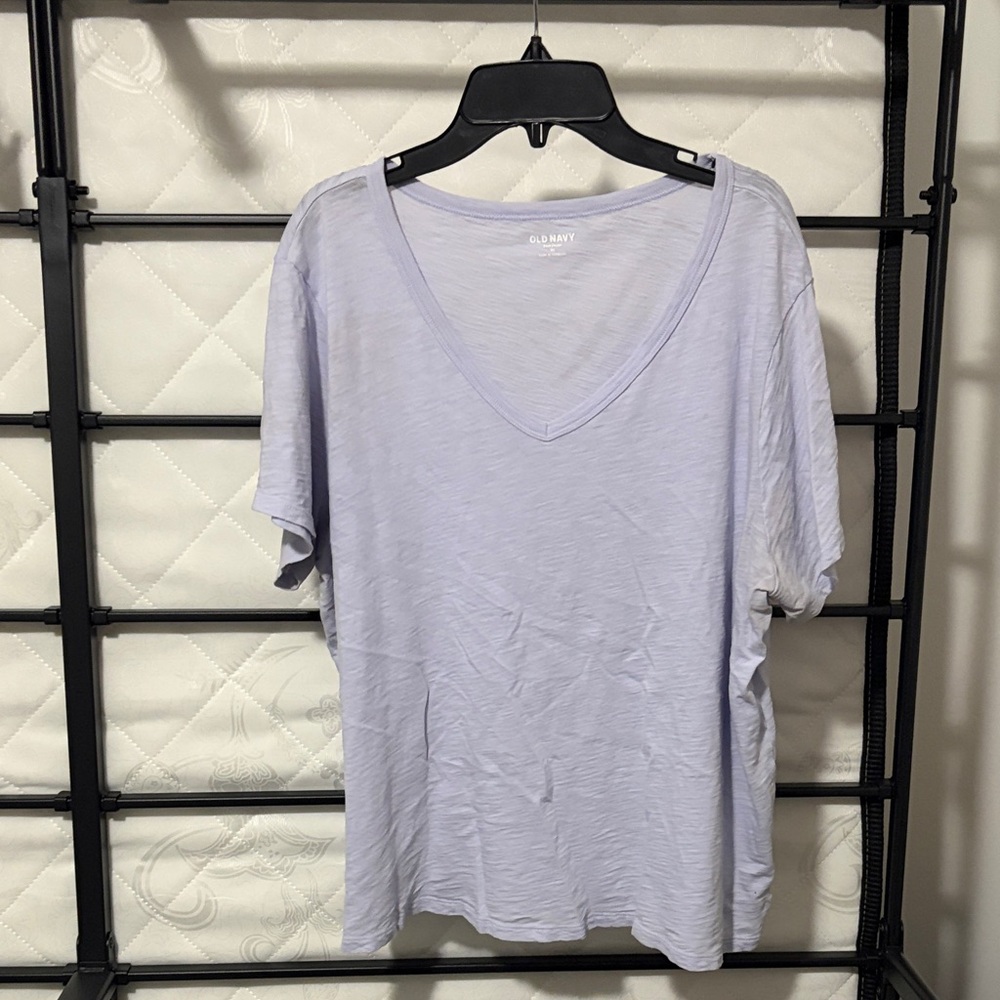 Old Navy Light Purple EveryWear Tee